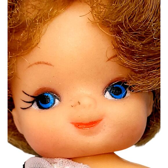 3" Vintage Tiny Kawaii Kewpie Miniature Doll (Combine/ Save) Let's Make A Deal! - Picture 6 of 9